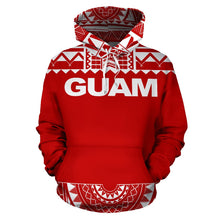 Load image into Gallery viewer, Guam All Over Hoodie - Polynesian Hoodie Style Front