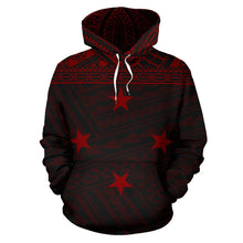 Load image into Gallery viewer, Federated States Of Micronesia All Over Hoodie - Chuuk Red Style font