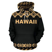 Load image into Gallery viewer, Hawaii All Over Hoodie - Polynesian Mantafish Style Front