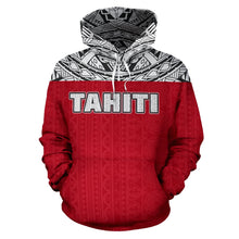 Load image into Gallery viewer, Tahiti All Over Hoodie - Polynesian Hoodie Style - BN09