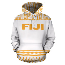 Load image into Gallery viewer, Fiji All Over Hoodie - Polynesian White Version front