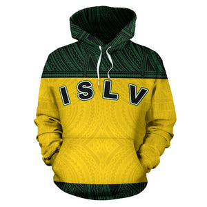 Leeward Islands All Over Hoodie - Polynesian Hoodie Style Front