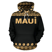Load image into Gallery viewer, Maui All Over Hoodie - Polynesian Turtle Hoodie Front