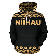 Load image into Gallery viewer, Niihau All Over Hoodie - Polynesian Turtle Hoodie front