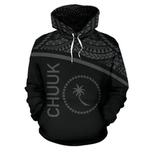 Load image into Gallery viewer, Chuuk All Over Hoodie - Micronesia Curve Style - BN09