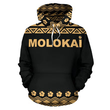 Load image into Gallery viewer, Molokai All Over Hoodie - Polynesian Turtle Hoodie - BN04