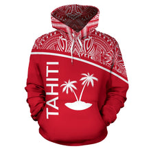 Load image into Gallery viewer, Tahiti All Over Hoodie - Polynesia Curve Style - BN09