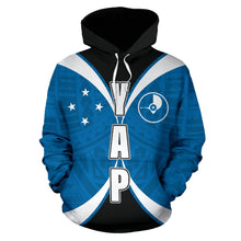 Load image into Gallery viewer, Yap All Over Hoodie - Micronesia Impact Version - BN09