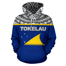 Load image into Gallery viewer, Tokelau All Over Hoodie - Polynesian Hoodie Style front