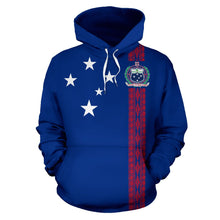 Load image into Gallery viewer, Samoa All Over Hoodie - Polynesian Straight Version Front