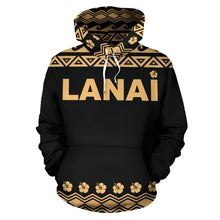 Load image into Gallery viewer, Lanai All Over Hoodie - Polynesian Turtle Hoodie Front