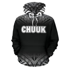 Load image into Gallery viewer, Chuuk All Over Hoodie - Black Fog Style - BN09