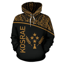 Load image into Gallery viewer, Kosrae All Over Hoodie - Micronesia Curve Gold Style - BN09