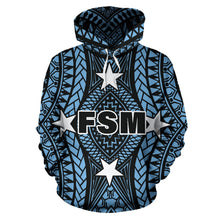 Load image into Gallery viewer, Federated States Of Micronesia All Over Hoodie - FSM Central Version - BN09