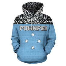 Load image into Gallery viewer, Pohnpei All Over Hoodie - Polynesian Hoodie Style  front