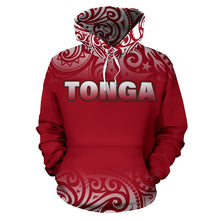 Load image into Gallery viewer, Tonga All Over Hoodie - Polynesian Fog Version front