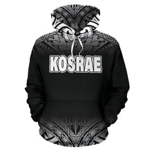 Load image into Gallery viewer, Kosrae All Over Hoodie - Black Fog Style - BN09