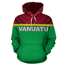 Load image into Gallery viewer, Vanuatu All Over Hoodie - Polynesian Hoodie Style front