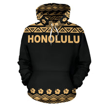 Load image into Gallery viewer, Honolulu All Over Hoodie - Polynesian Design front