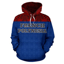 Load image into Gallery viewer, French Polynesia All Over Hoodie -  Polynesian Hoodie Style Front