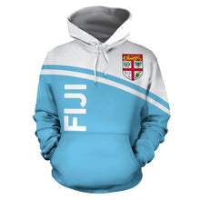 Load image into Gallery viewer, Fiji All Over Hoodie - Polynesian Curve Version - BN04