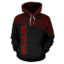 Load image into Gallery viewer, Guam All Over Hoodie - Micronesia Curve Red Style - BN09