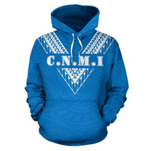 Load image into Gallery viewer, Northern Mariana Islands All Over Hoodie - Polynesian Style Front
