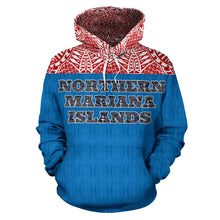 Load image into Gallery viewer, Northern Mariana Islands All Over Hoodie - Polynesian Hoodie Style - BN04