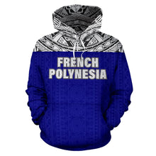 Load image into Gallery viewer, French Polynesia All Over Hoodie - Polynesian Blue Version - BN09