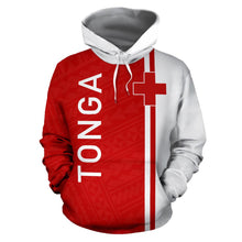 Load image into Gallery viewer, Tonga All Over Hoodie - Polynesian Straight Version - BN04