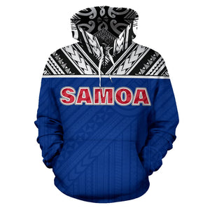 Samoa All Over Hoodie - Polynesian New Version - BN09