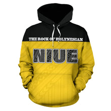Load image into Gallery viewer, Niue All Over Hoodie - Polynesian Uga - BN09