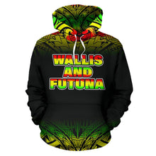 Load image into Gallery viewer, Wallis And Futuna All Over Hoodie - Fog Reggae Style - BN09