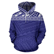 Load image into Gallery viewer, Poly All Over Hoodie - Polynesian Blue Version - BN04