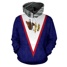 Load image into Gallery viewer, American Samoa All Over Hoodie - Polynesian Over Hood - BN09