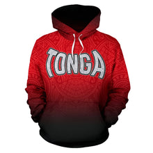 Load image into Gallery viewer, Tonga All Over Hoodie - Mate Ma'a Tonga Front