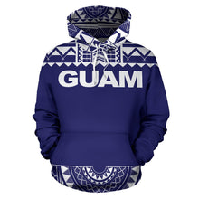 Load image into Gallery viewer, Guam All Over Hoodie - Polynesian Hoodie Style Front