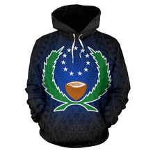 Load image into Gallery viewer, Pohnpei All Over Hoodie - Go Pohnpei Style - BN09