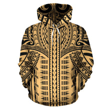 Load image into Gallery viewer, Polynesian All Over Hoodie - Polynesian Pattern Hoodie Style - BN01