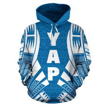 Load image into Gallery viewer, Yap All Over Hoodie - Tattoo Style - BN09