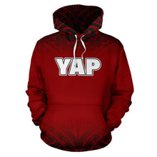 Load image into Gallery viewer, Yap All Over Hoodie - Red Fog Style - BN09