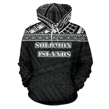 Load image into Gallery viewer, Solomon Islands All Over Hoodie - Polynesian Back Version Front