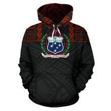 Load image into Gallery viewer, Samoa All Over Hoodie - Polynesian Is Front - BN09