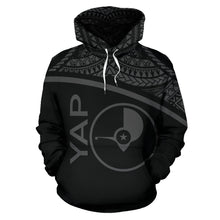 Load image into Gallery viewer, Yap All Over Hoodie - Micronesia Curve Style - BN09