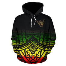 Load image into Gallery viewer, Hawaii All Over Hoodie - Shaka Reggae Style- BN09