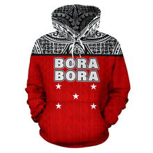 Load image into Gallery viewer, Bora Bora All Over Hoodie - Polynesian Style - BN09