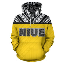 Load image into Gallery viewer, Niue All Over Hoodie - Polynesian Hoodie Style front