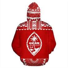 Load image into Gallery viewer, Guam All Over Hoodie - Polynesian Hoodie Style back