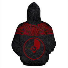 Load image into Gallery viewer, Yap All Over Hoodie - Red Neck Style back