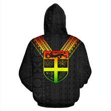 Load image into Gallery viewer, Fiji All Over Hoodie - Reggae Color Sailor Style back